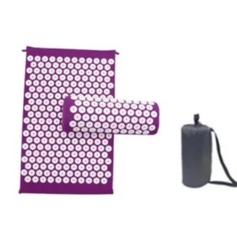 Tapis d'Acupression 3 Pièces — Détente du Dos & du Cou