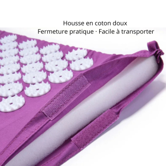 Tapis d'Acupression 3 Pièces — Détente du Dos & du Cou