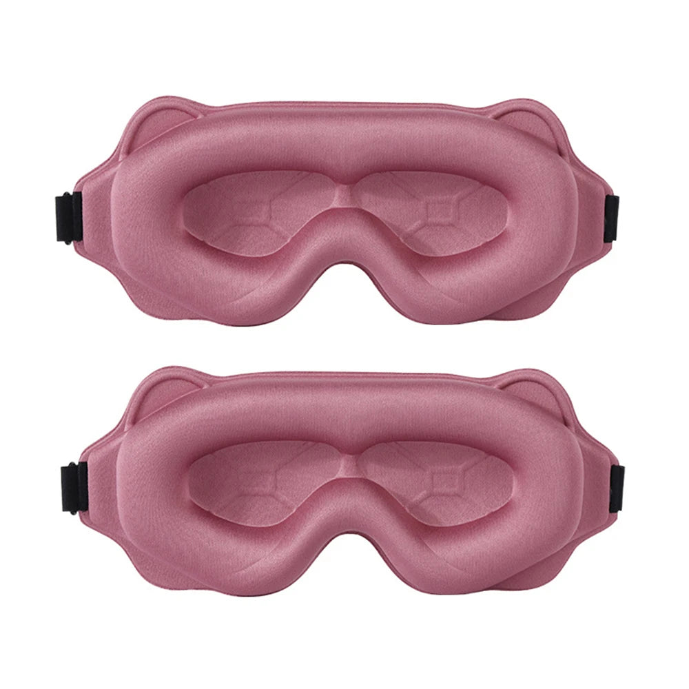Masque de Sommeil 3D Ergonomique — Obscurité Totale & Confort Absolu