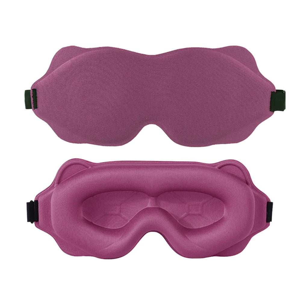 Masque de Sommeil 3D Ergonomique — Obscurité Totale & Confort Absolu