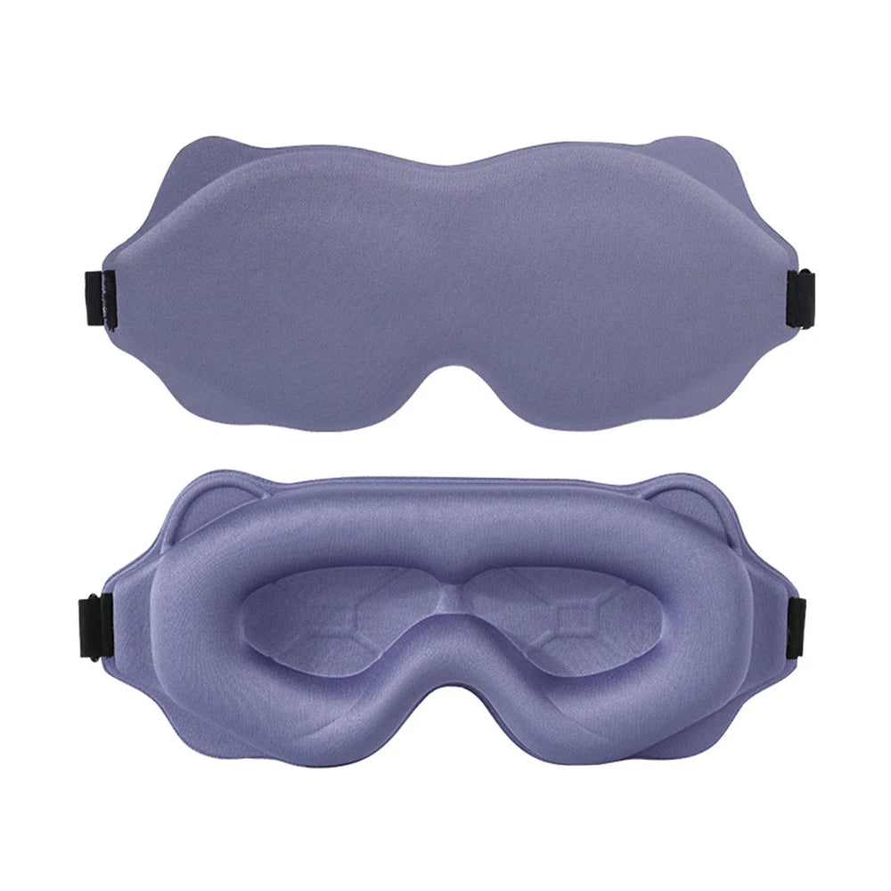 Masque de Sommeil 3D Ergonomique — Obscurité Totale & Confort Absolu