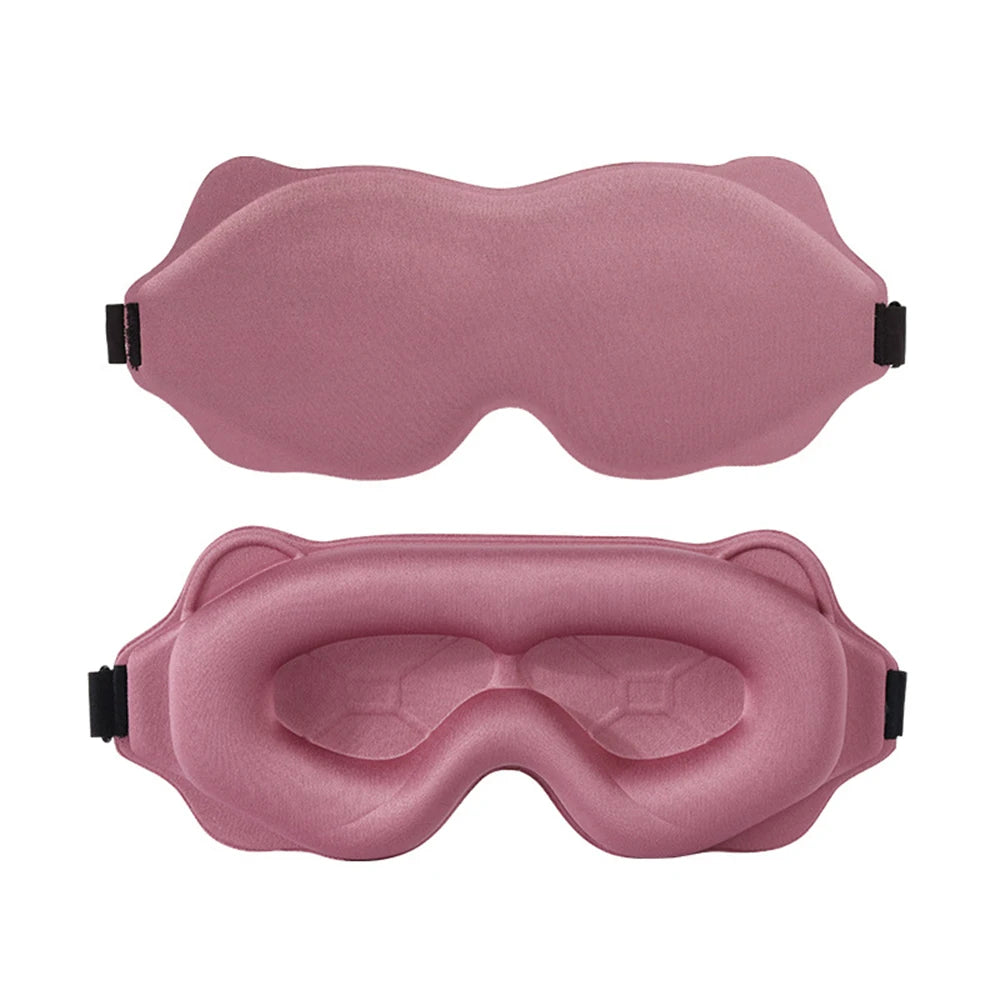 Masque de Sommeil 3D Ergonomique — Obscurité Totale & Confort Absolu