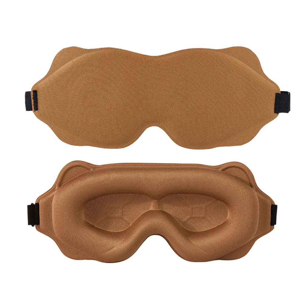 Masque de Sommeil 3D Ergonomique — Obscurité Totale & Confort Absolu