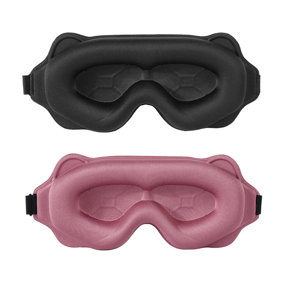 Masque de Sommeil 3D Ergonomique — Obscurité Totale & Confort Absolu