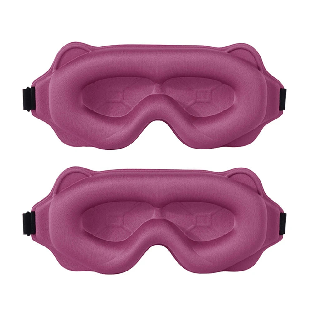Masque de Sommeil 3D Ergonomique — Obscurité Totale & Confort Absolu