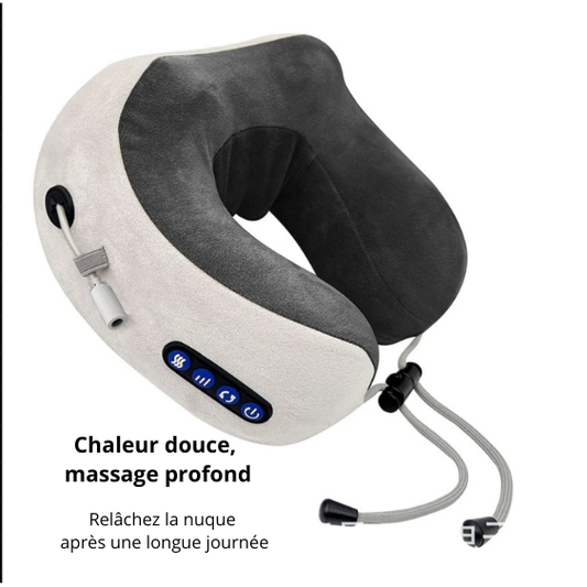 Masseur de Cou Shiatsu 3D — Chaleur & Vibration