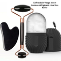 Coffret Soin Visage — Rouleau Réfrigérant, Gua Sha & Roller